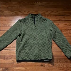Women’s Merona Quilted Green Pullover